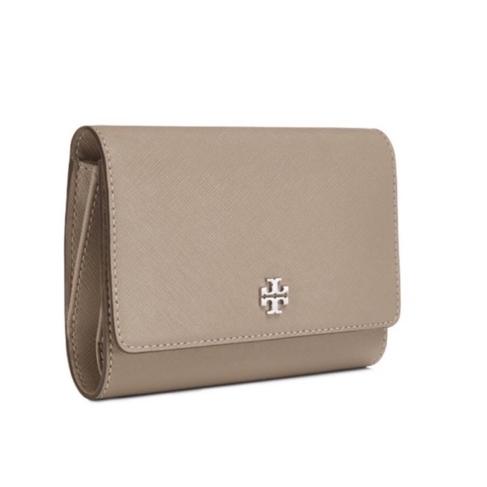 AUTHENTIC TORY BURCH MEDIUM FLAP WALLET